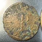 Antique British Shilling Token  Lot Of 2 Vintage Trade  Gaming Tokens Cobm-11