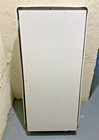 Rare   Vintage 50 s Mid-century Modern Metal Laundry Hamper Built-in Wall Mount