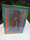 Doors Neon Rose  Victor Moscoso  1967 Concert Poster The Matrix Framed