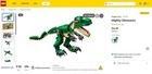 31058 Lego   Creator Mighty Dinosaurs  100  Complete W  Instructions 
