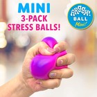 3 Pack Mini Stress Balls Squishy Fidget Toys Sensory Squeeze For Kids Adults