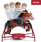 Plush Rocking Horse For Ages 2-6  Interactive Riding Pony With Sound Effects  St