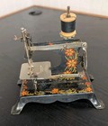 Vintage Casige Tin Sewing Machine Toy  W  Box Made In Germany  Missing Crank