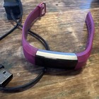 Fitbit Alta Fitness Steele Tracker Pink Exercise - With Charger Works Great