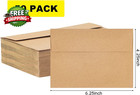 50 Pack Kraft Envelopes - 4 X 6 Inch Brown Kraft Paper Envelopes For Invitations