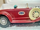 Marx 1960 s 1 32 Scale Slot Car Sears Maroon Chevrolet Hot Rod Bundle Of 2