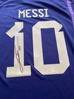 Lionel Messi Official Back Signed Argentina Away Shirt With Coa