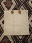 Vtg 70s 80s Sawtooth Tag Ll Bean Canvas Log Tote Firewood Bag Duck Print Rare