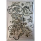 Newton   s Nook Designs Winter Woofs Clear Stamps   Die Set Scrapbooking