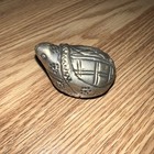Betel Nut Box Antique Silver Plated Repousse Turtle