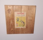 Rare Vintage 1930 s  Trout Dry Flies Wooden Box 48 Count Size 12 Fly Fishing Nos