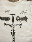 2 Orange County Choppers Signed Tee Shirts Medium   31 Color Motorcycle Pictures