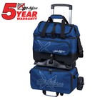 Kr Strikeforce Hybrid Navy 4 Ball Roller Bowling Bag