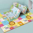 Crawling Baby Play Mat Floor Foldable Carpet Double-sided Cartoon Children Kids