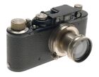 Black Leica Ii  d  Black Paint M39 Screw Mount Nickle Rare Summar 1 2 F 5cm