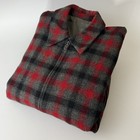 Vintage 1950s 60s Pendleton Plaid Wool Ricky Jacket Mens Sz M Rockabilly A1
