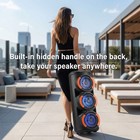 Loud Portable Bluetooth Speaker Triple Subwoofer Heavy Bass Party Sound System