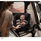 Nuna Revv Maxx Convertible Car Seat 360   Rotating Rear forward Caviar