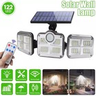 122 Led Solar Lights Outdoor 50000lm Waterproof Motion Sensor Security Wall Lamp