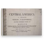 Antique Map  central America Ii  Including Texas  California  Mexico  C  1844