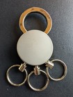 Stainless Steel Metal Key Holder Chain Ring Keychain  3 Rings