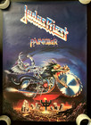 Judas Priest  painkiller  Original 2-sided Promo Poster 24  X 34    Lp Flat 1990