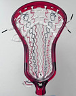East Coast Dyes  ecd  Men s Lacrosse Ion Head Ruby Red Pre-strung Usa Mesh New 