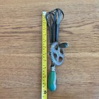 Vintage A j Hand Crank Egg Beater Whisk Pat Oct 9 1923 Usa Green Kitchen Tool