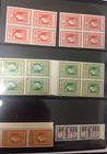 252 Mnh Greek Stamps Blocks Pairs Scotts 520-727 From 1950-1961 On Vareo Sheets