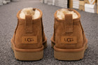 Ugg Classic Ultra Mini Boots Women s 1116109 Chestnut Grey Black Suede Ankle New