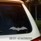 Tactical Bat Emblem Decal   Combat Badge Vinyl Sticker   Die   cut Logo