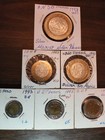 Mexico N  1993  6 Coins Set   10   20  50 Silver 3 Are Bimetal  Unc  To Gem