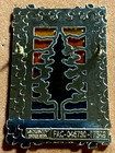 Disney Dlr 2018 Vhtf Grand Californian Hotel   Spa Stained Glass Pine Tree Pin