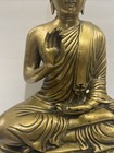 Antique Tibet Buddhism Brass Bronze Buddha Bhaisajyaguru Sakyamuni Statue 16    T