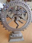 Antique Hindu Four-armed Shiva Natakaja Bronze  India Chola Style Statue 14 h