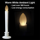 Led Candle Window Light Flameless Taper Candles For Xmas With Remote 2 6 10pcs