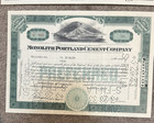  5 vintage Paper Stock Certificates  Various Manufacturing Companies