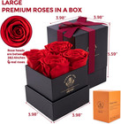 Roses In A Box  Fresh Flowers  Birthday Gifts For Women  Preserved Roses  Gifts