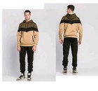 Jacket Hoodie Mens Sweatshirt Fleece Hooded Sportswear Pullover Outdoor Casual    