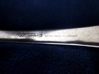 C g  Hallberg Casserole berry Silver Plate Spoon Cgh Ima Alp Sweden 8 1 4 