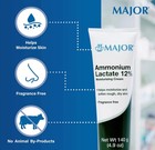 Major Ammonium Lactate 12  Hand And Body Moisturizer Cream Fragrance Free 140 G