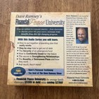 New Sealed Dave Ramsey s Financial Peace University Audio Cd Library 13 Lessons