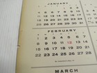 Vtg Fisher Price Toys 1959 Huffy Puffy Train 16x26 Promo Wall Calendar Rld
