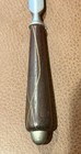 Vintage Wood Inlay Letter Opener Dagger Style Mid Century Desk Accessory
