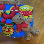 Bucilla Felt Christmas Stockings  Finished  100  Hand Sewn  3-d  18    Long
