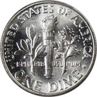 1958 Roosevelt Silver Dime Uncirculated Mint State 10c Coin
