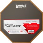 Evans Realfeel 2sided Speed And Workout Drum Pad Gray 6 In 