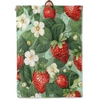Strawberry Blanket  Strawberry And Blossoms Themed Flannel Blanket Gifts For 