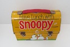 Vintage 1968 Snoopy Dog House Metal Lunch Box  No Thermos  Charles Schulz
