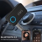 1mii Bluetooth 5 3 Music Receiver For Car home Stereo Aux Bluetooth Adapter F   